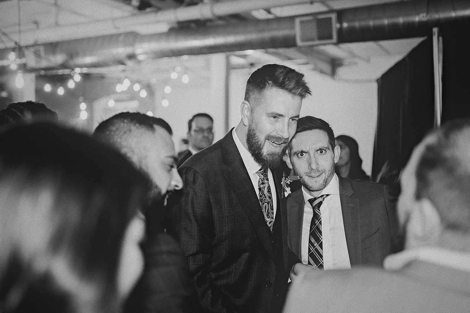 Ryan chats with guests during the reception.