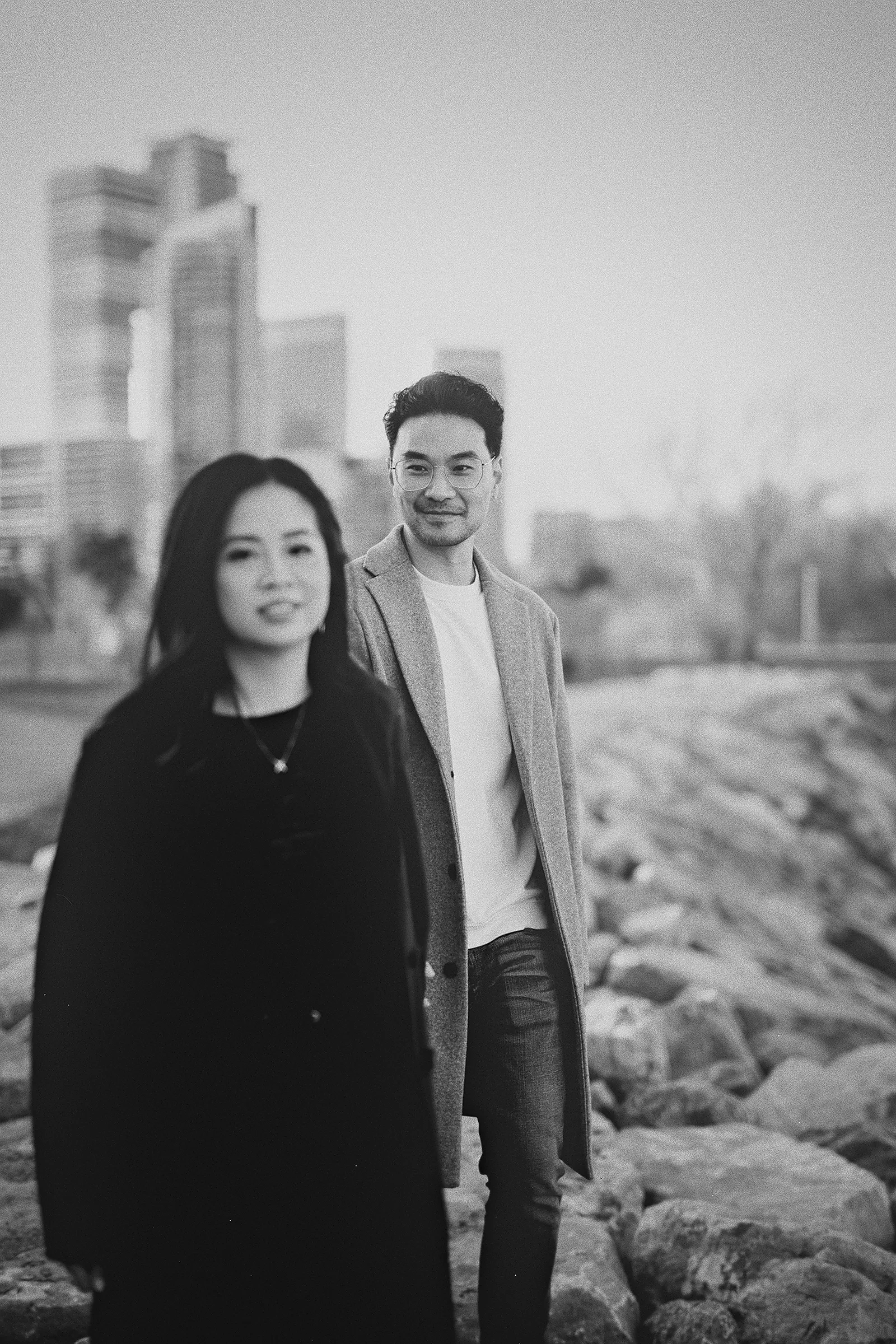 A creative portrait with Vivian in focus